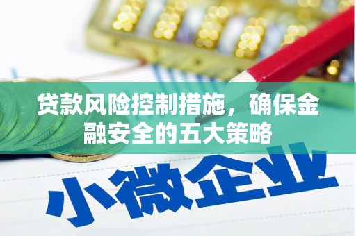 梅里斯贷款风险控制措施，确保金融安全的五大策略