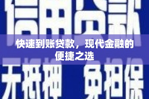 梅里斯快速到账贷款，现代金融的便捷之选