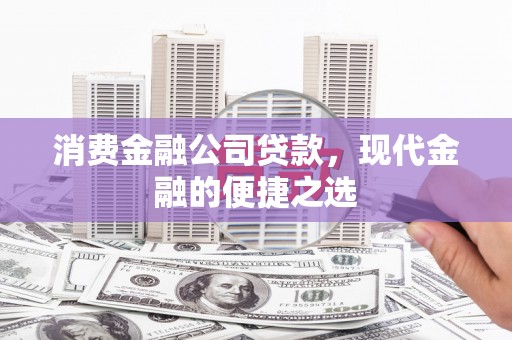 梅里斯消费金融公司贷款，现代金融的便捷之选