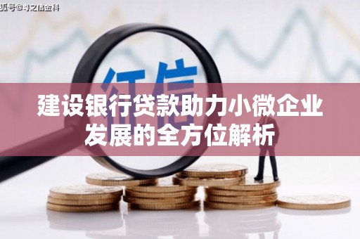 梅里斯建设银行贷款助力小微企业发展的全方位解析
