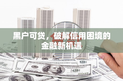 梅里斯黑户可贷，破解信用困境的金融新机遇