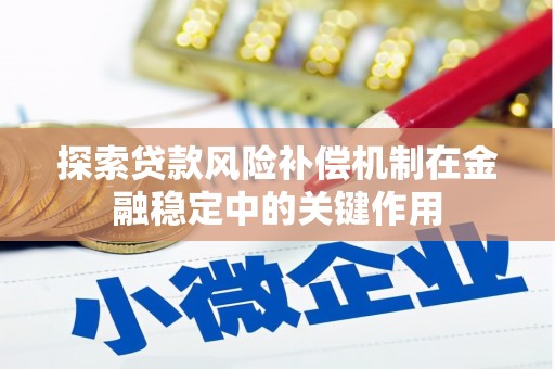 梅里斯探索贷款风险补偿机制在金融稳定中的关键作用